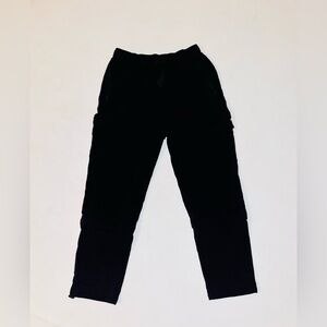 Athleta Trekkie black convertible hike pants zip off shorts or pants size 8